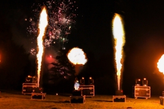 Licht- und Feuershow